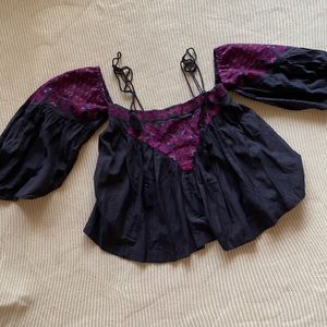 Free People Off Shoulder Top.         NWOT